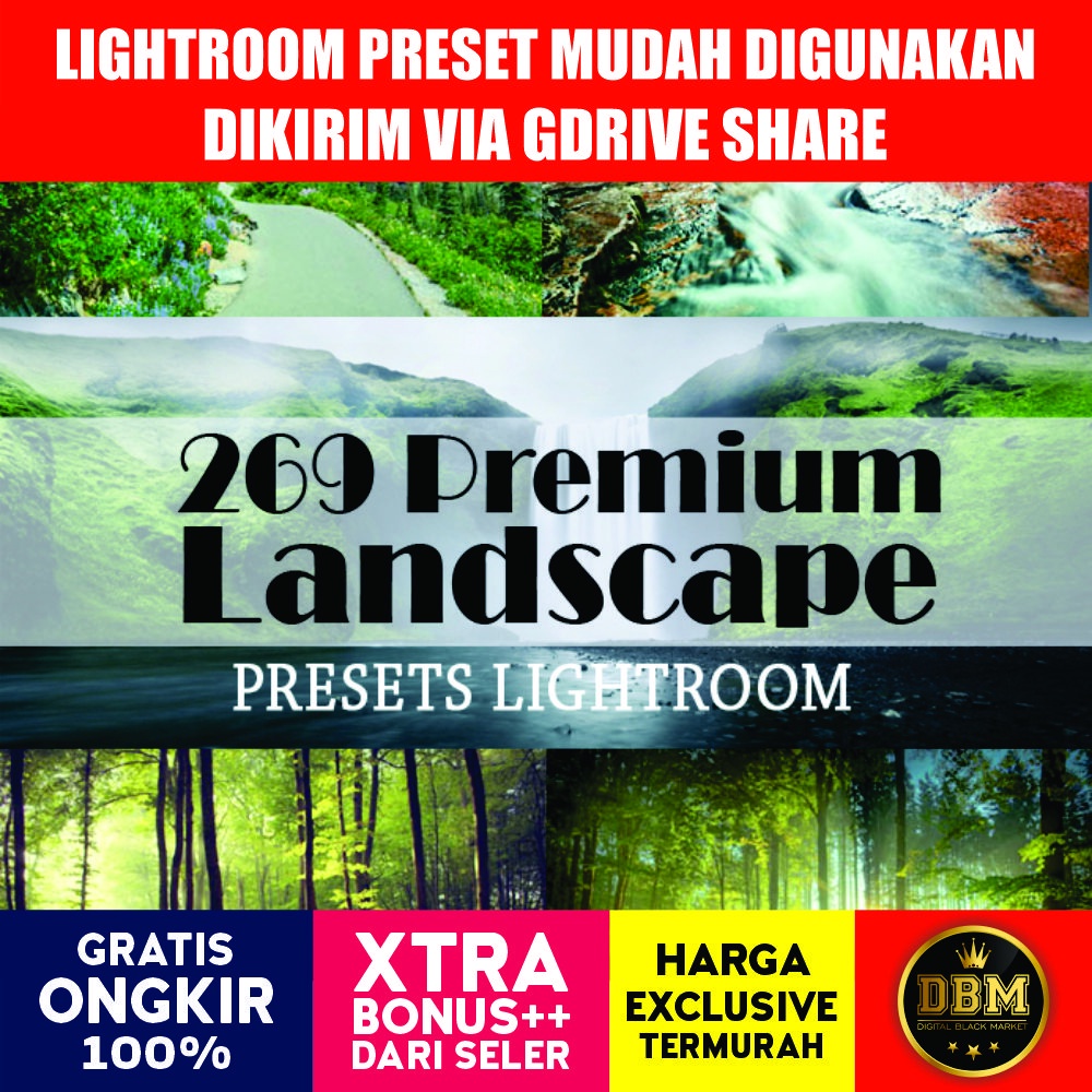 269 Premium Landscape - Lightroom Presets