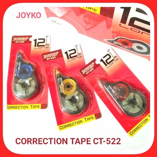 

Joyko CT-522 Stipo Correction Tape Tipe Ex Kertas