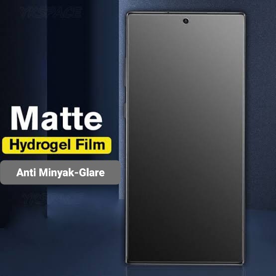 (New Seller) Hydrogel Jelly ANTI GLARE MATTE Samsung A8 A8+ A6 A6+ A710-2016 A720-2017 A7 A510 A520 A5 A310 A320 A3 A8Star A9-STAR A40 A40S A41 A42-5G M40 M42 Hidrogel Full Cover-Coverage/Lapisan Nano-TPU Film-LIQUID Doff /Plus -Hydro-Mate Dove Ngedoff