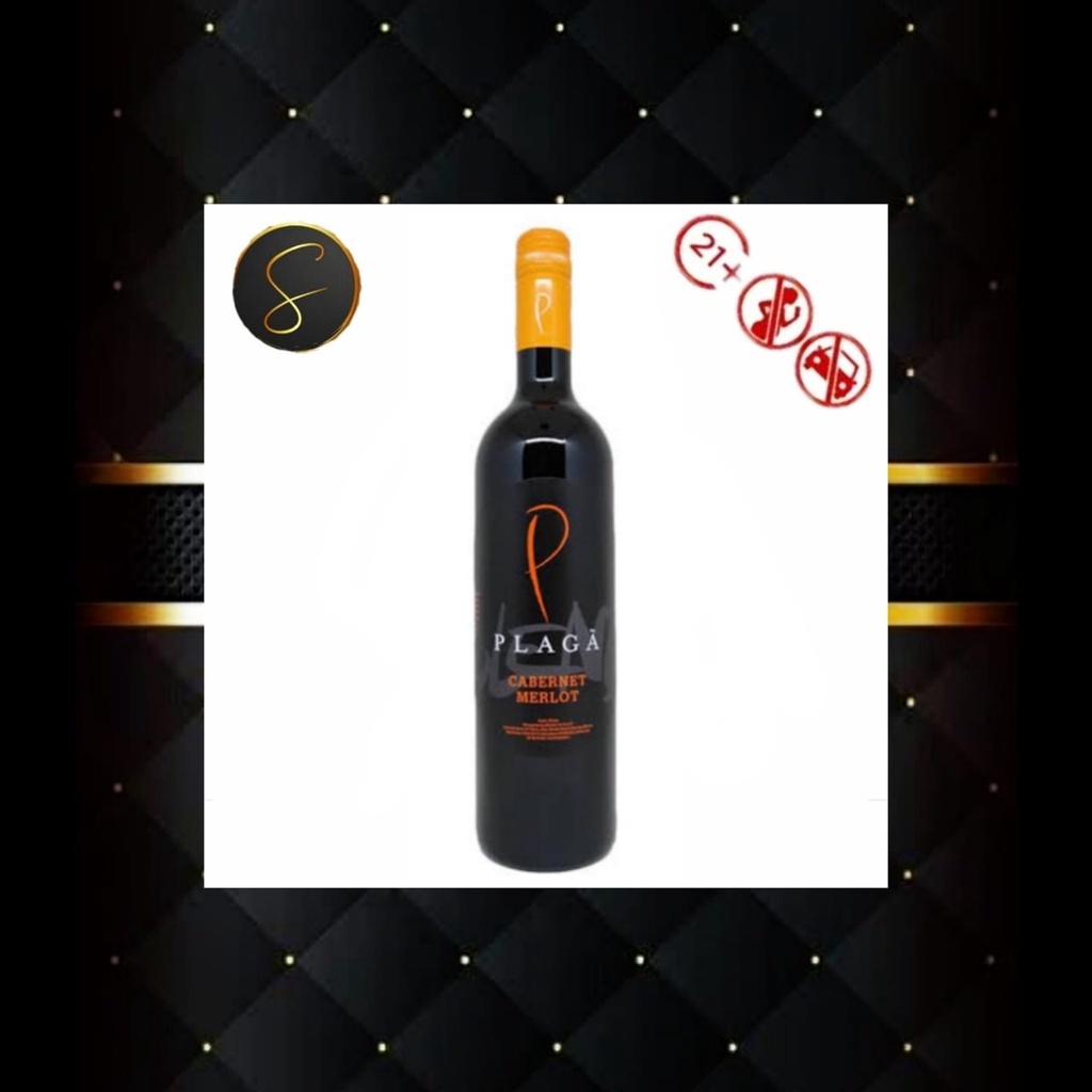 RED WINE PLAGA CABERNET MERLOT 750 ML