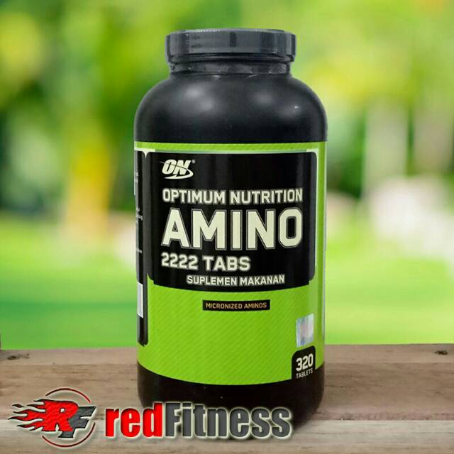 ON Optimum Nutrition Amino 2222 320 Tabs / 320Tabs / Tablet BPOM