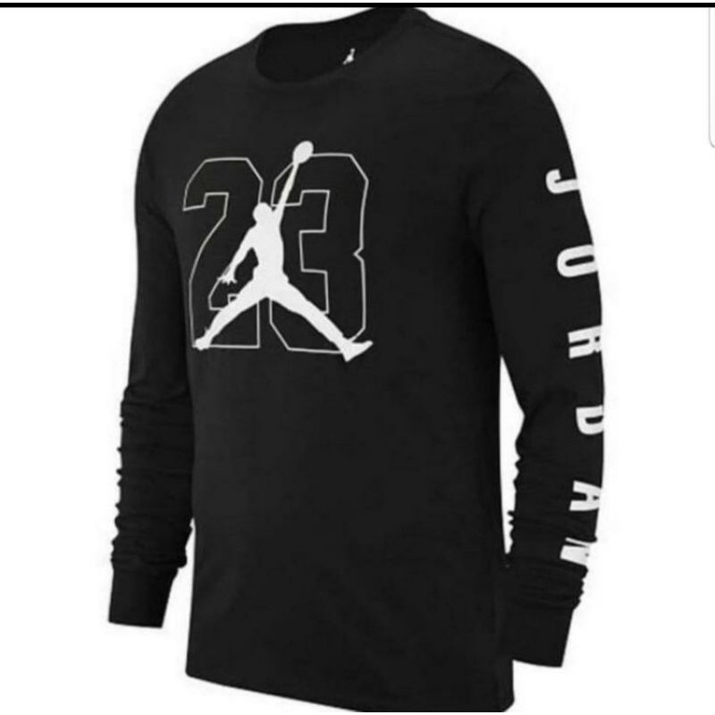 BAJU KAOS TSHIRT LENGAN PANJANG DISTRO PRIA WANITA AIR JORDAN FASHION SPORT
