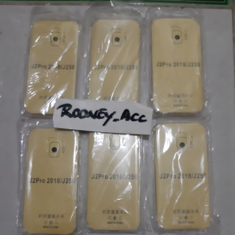 SOFT CASE SILIKON SILICON ANTO CRACK SAMSUNG J2PRO 2018 SAMSUNG J250 CASING KESING HP SAMSUNG J2PRO 