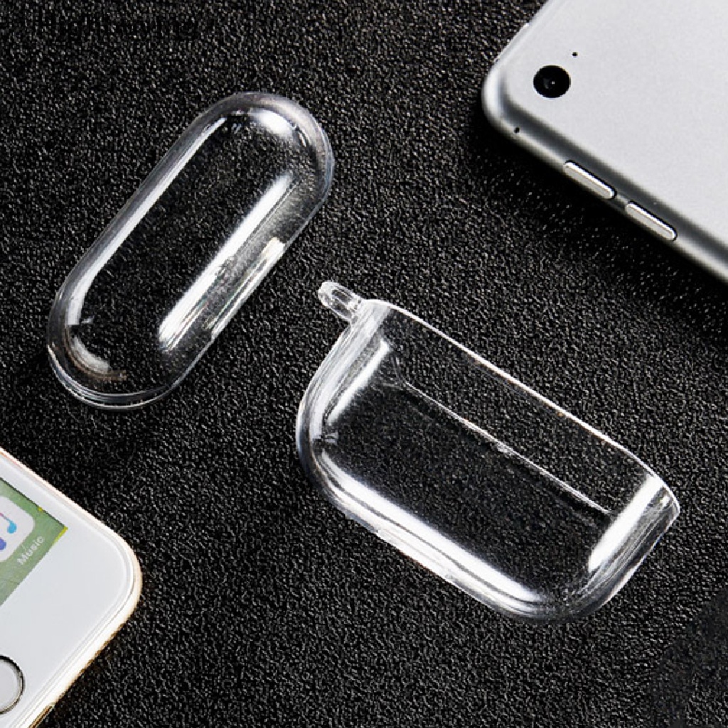 Hbid Casing Soft Case Tpu Transparan Tahan Guncangan Untuk Apple Airpods