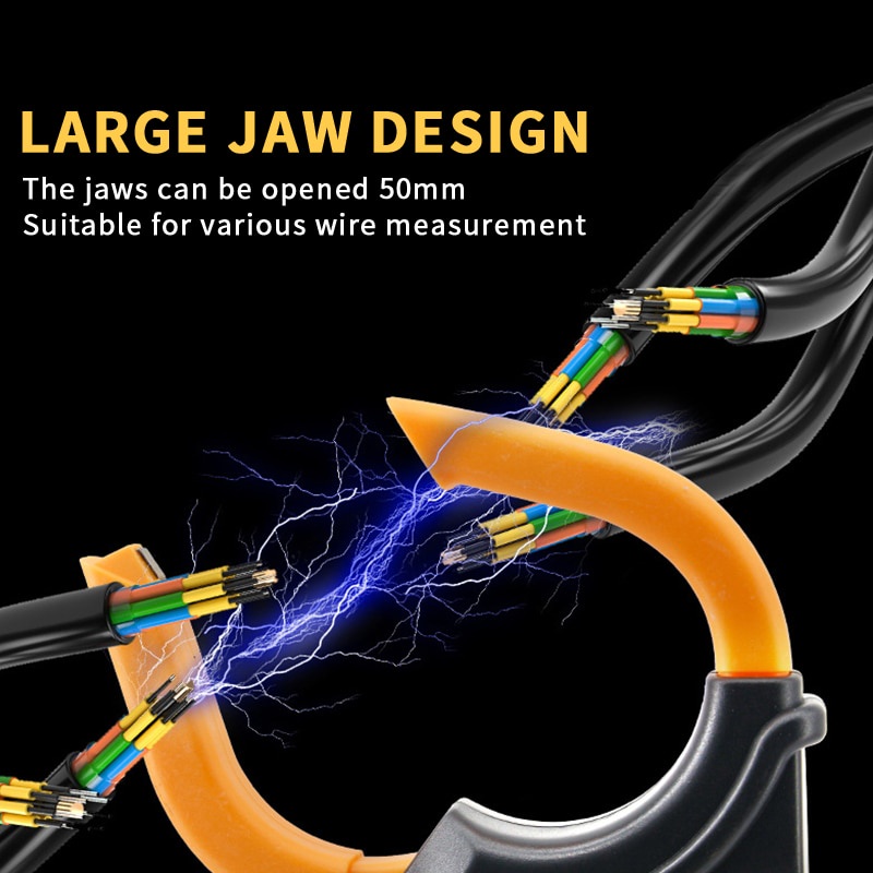 Digital Clamp Original Multimeter Tang Ampere Multitester Digital Lengkap Avometer Digital - Digital Multimeter Tang Ampere/Tang Apmpere Digital/Tang Multimeter Digital Lengkap/Digital Tang Ampere Multimeter  Digital Lengkap Avometer Digital With Baterai