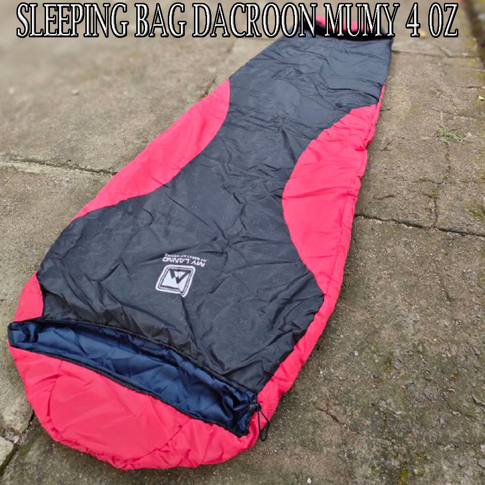 Sleeping bag Dacron mumy 4oz