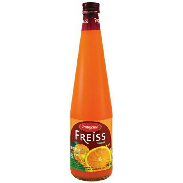 

Indofood Freiss Orange Sirup 450ml