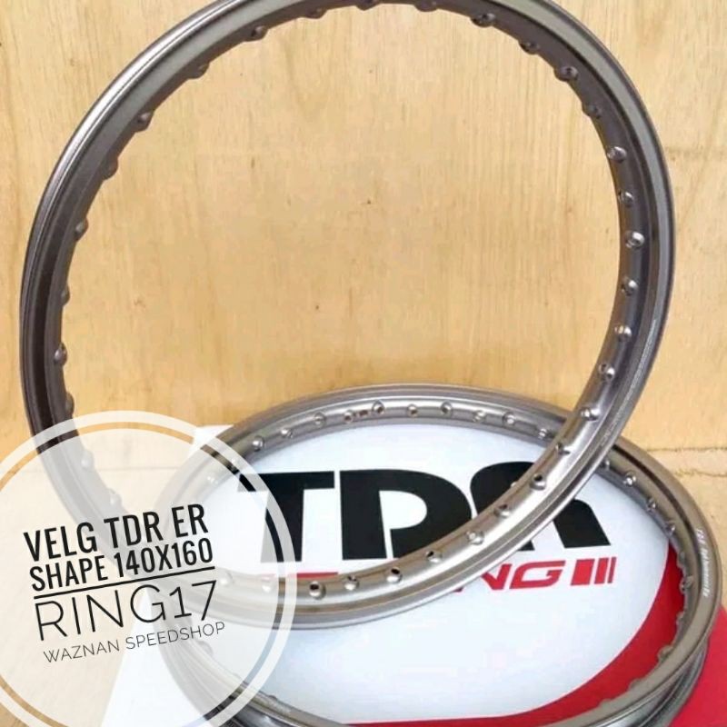VELG TDR BROWN/TITANIUM ER SHAPE RING 17 140 160