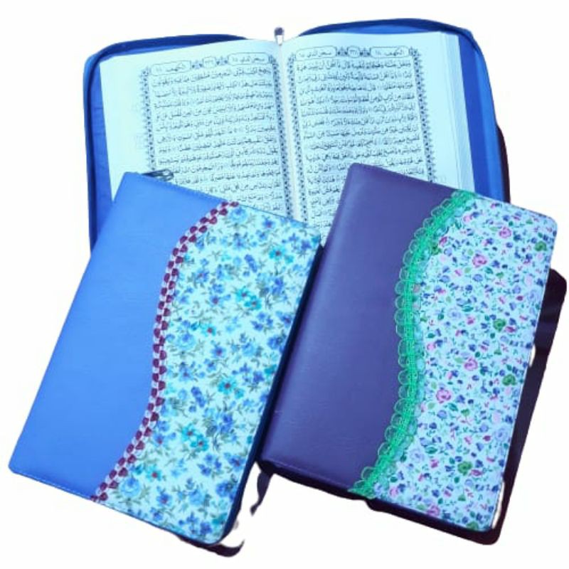 Al Quran Arab 18 Baris Resleting A5 21X15cm Sedang Mushaf Ayat Sudut