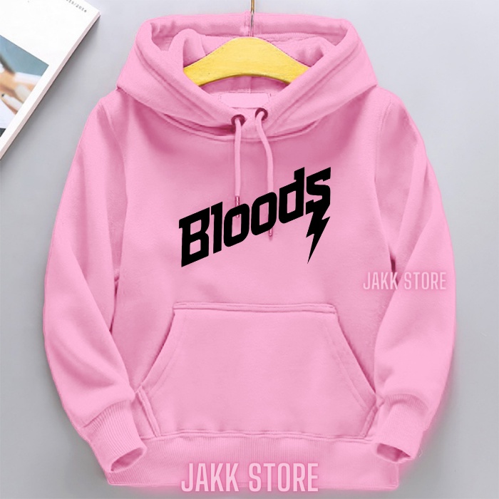 Sweater Anak Perempuan Laki Laki/Sweeter BLOODS Anak Usia 2-15 Tahun/Hoodie Anak Keren/Hodie Anak Anak Terbaru