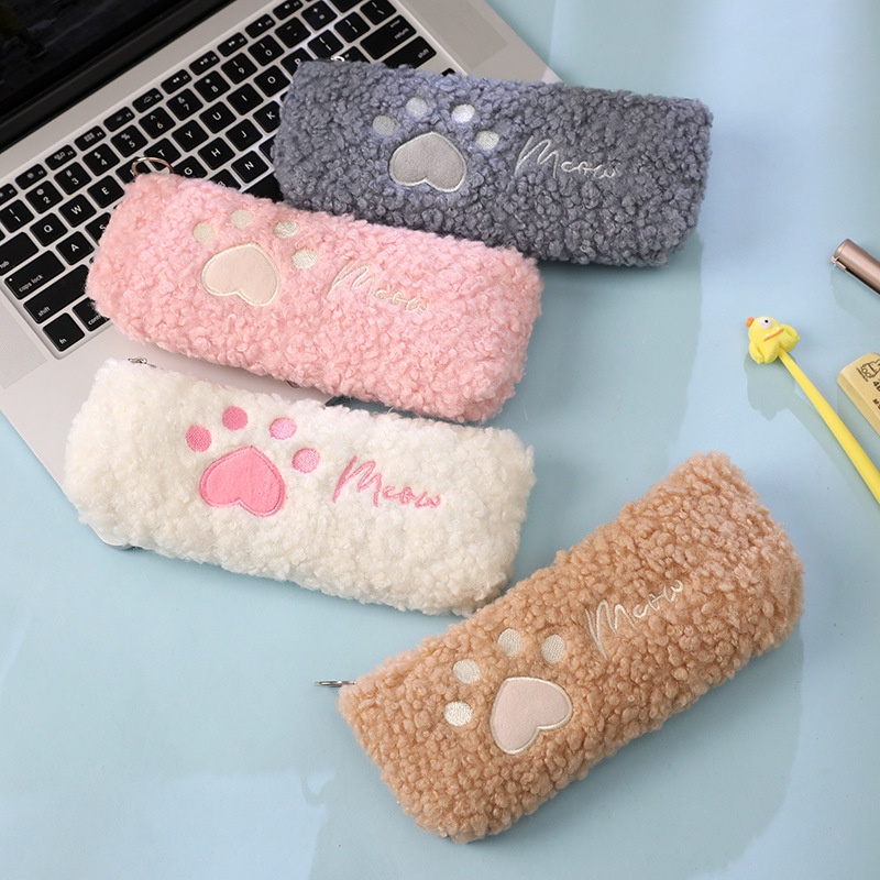 

HJK Tepak / Pencil Case Sleting Meow Bulu - 20 x 4 x 8.5 cm
