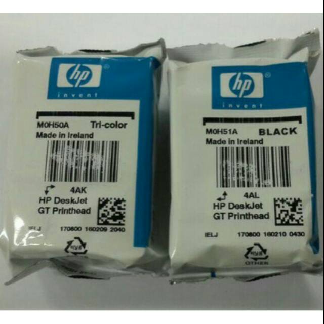 Paket Printhead HP GT5810/GT5820 Black + Color Original