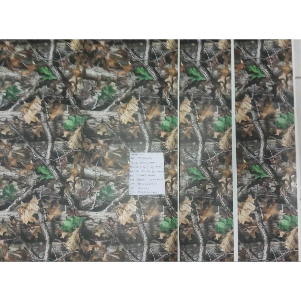 

Dijual camo stiker bahan vinyl laminasi doff lbh bagus Diskon