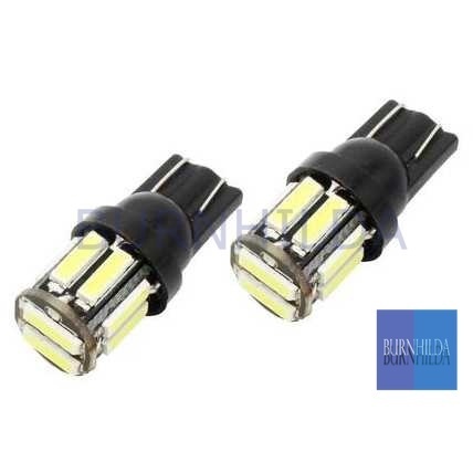 Lampu Mobil Headlight LED T10 W5W SMD 7020 2PCS mobil motor burnhilda