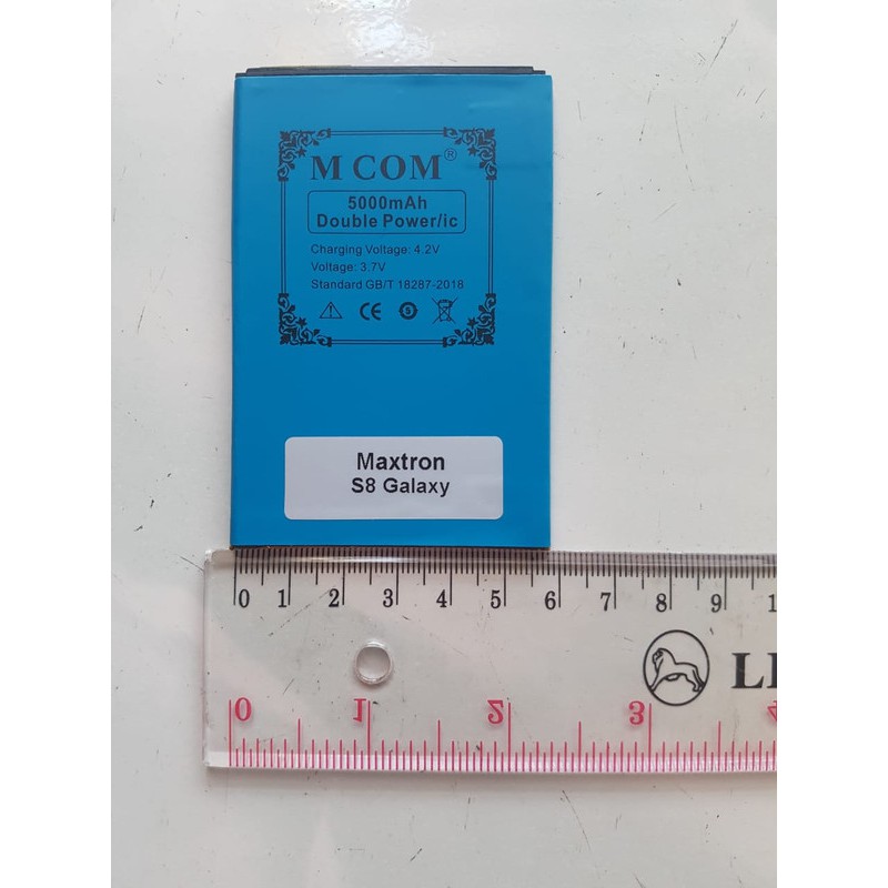 Mcom Battery Batre Baterai Double Power Mcom Maxtron S8 Galaxy