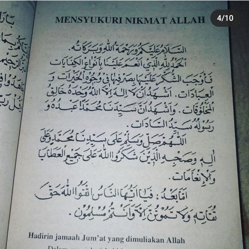 khutbah jumat membumikan nilai nilai ajaran islam