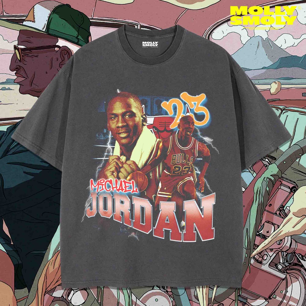 KAOS MICHAEL JORDAN OVERSIZE VINTAGE TEE | KAOS OVERSIZE | MICHAEL JORDAN