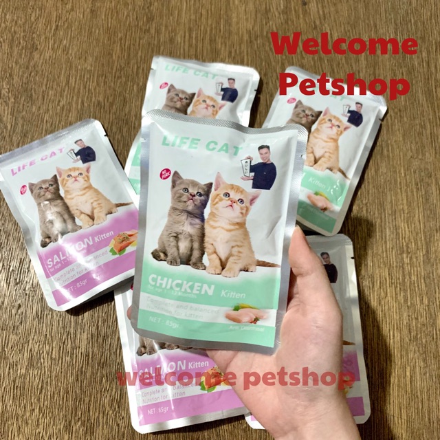 Life Cat 85gr Kitten Makanan Kucing (Baim Wong)