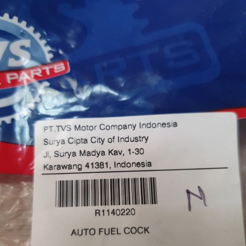 Keran Bensin Neo / Rockz TVS ORI. Auto Fuel Cock