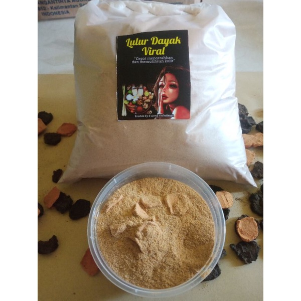 lulur dayak viral 1kg by ajeng
