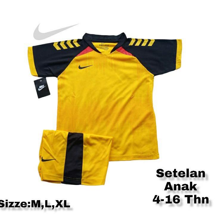 Promo Keren Setelan Baju Olahraga Anak Laki-Laki Kaos Bola Junior Kaos Bola Futsal Anak Stelan Baju 