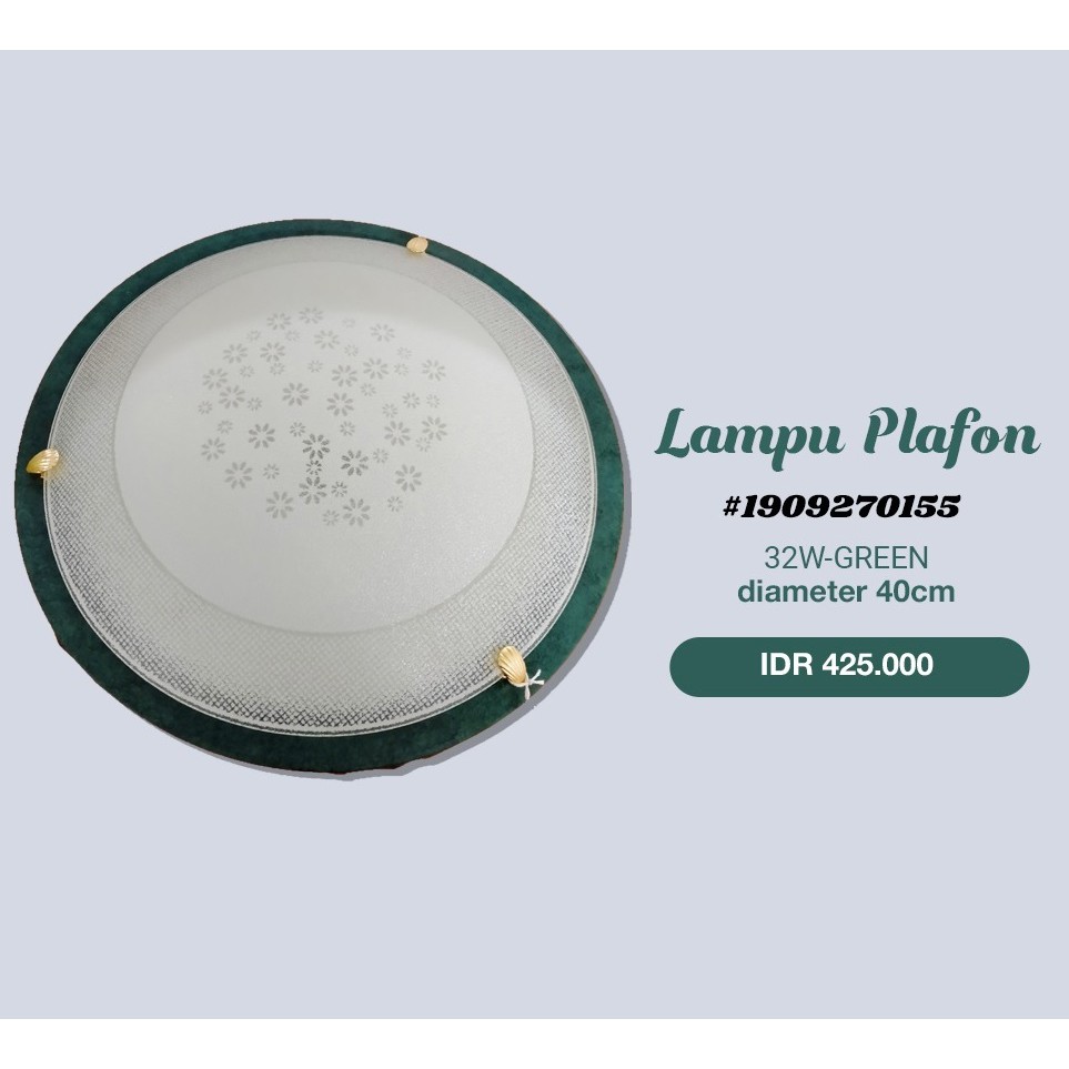 LAMPU PLAFON / LAMPU HIAS PLAFON 8220 REFILL 3 CAHAYA LED