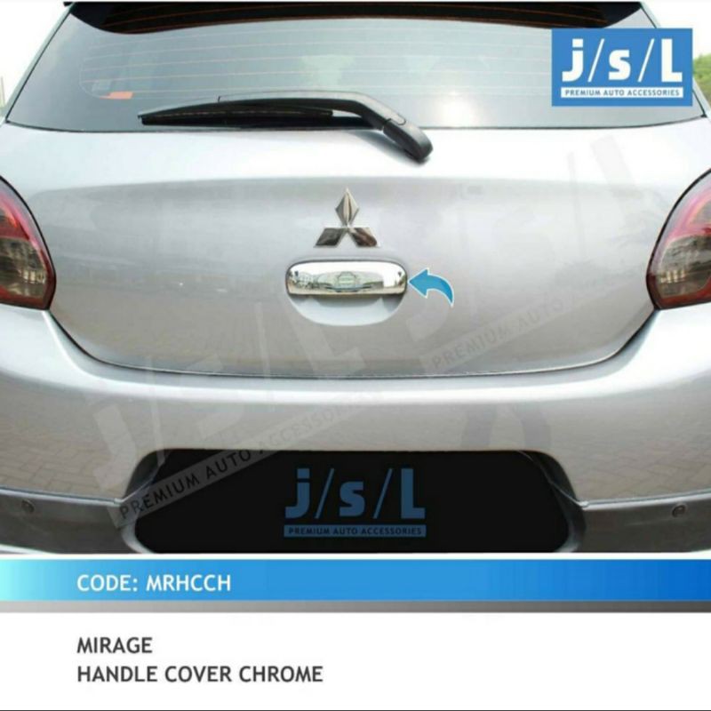 cover handle mobil Mirage chrome 5pc jsl