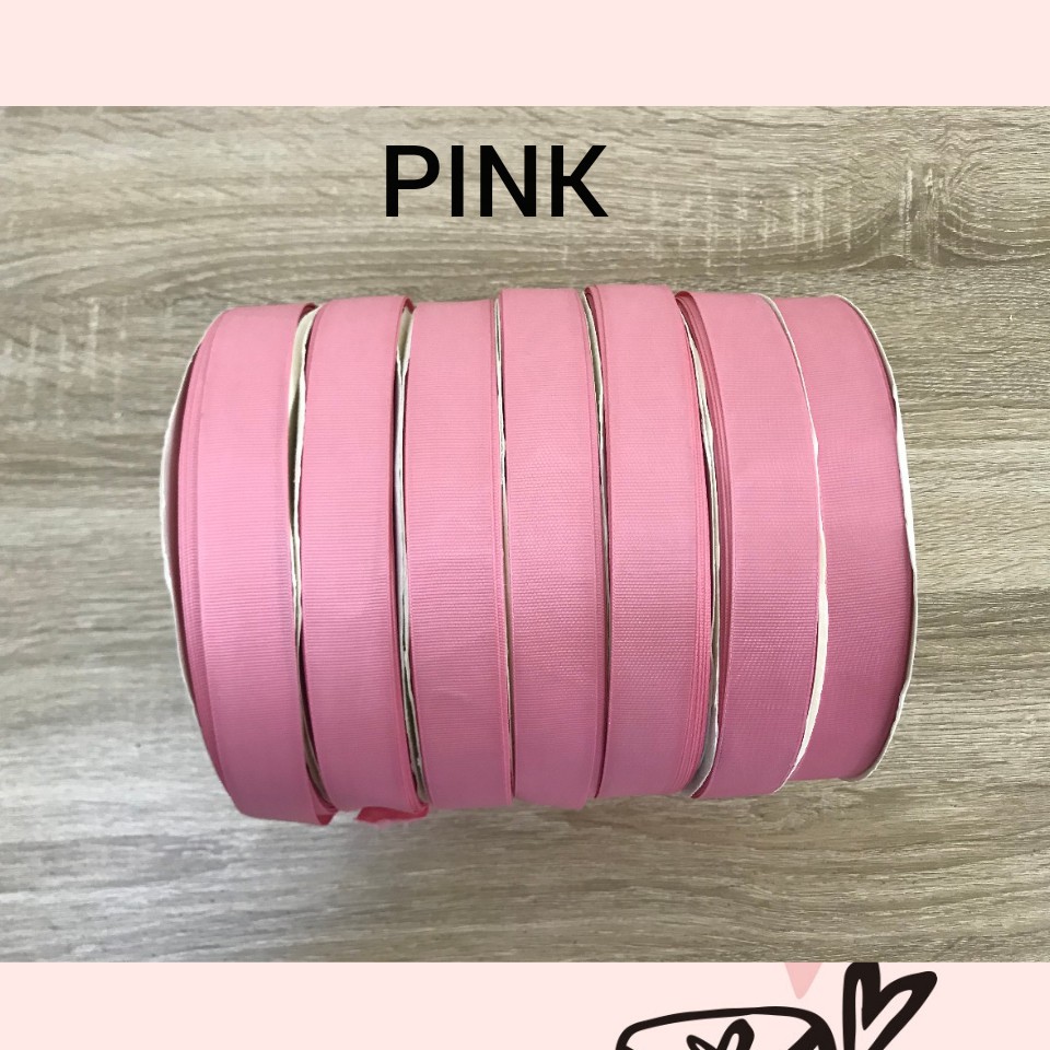 100 Yard -  PITA GROSGRAIN GGF Pink - Red Series