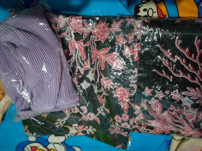 Couple Sakura Gamis Katun Batik