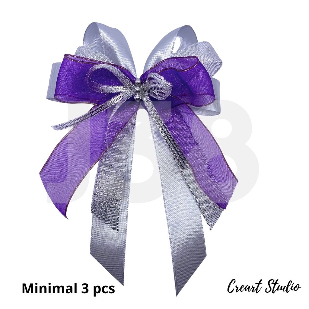 

Pita Kado Creart Size S - Warna Silver Purple