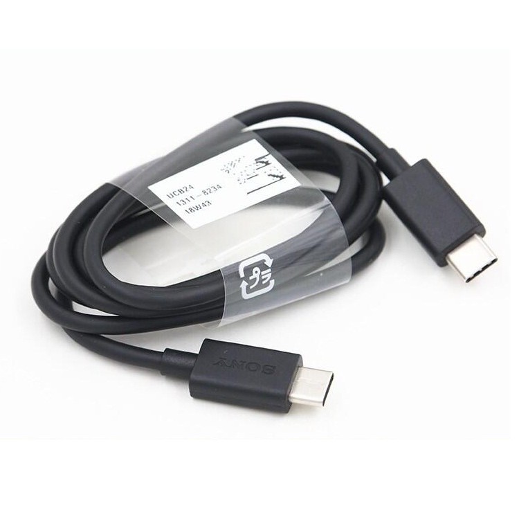 SONY Kabel Data Cable Type C to Type C PD UCB24 Original