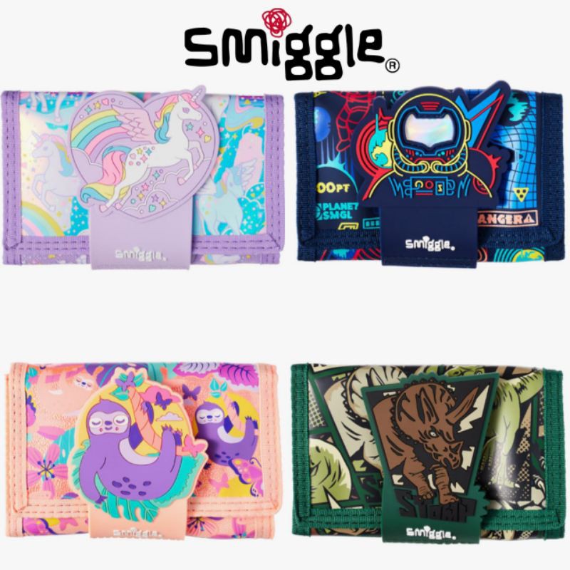 DOMPET SMIGGLE UNICORN DINOSAURUS BEYOND WALLET ORIGINAL