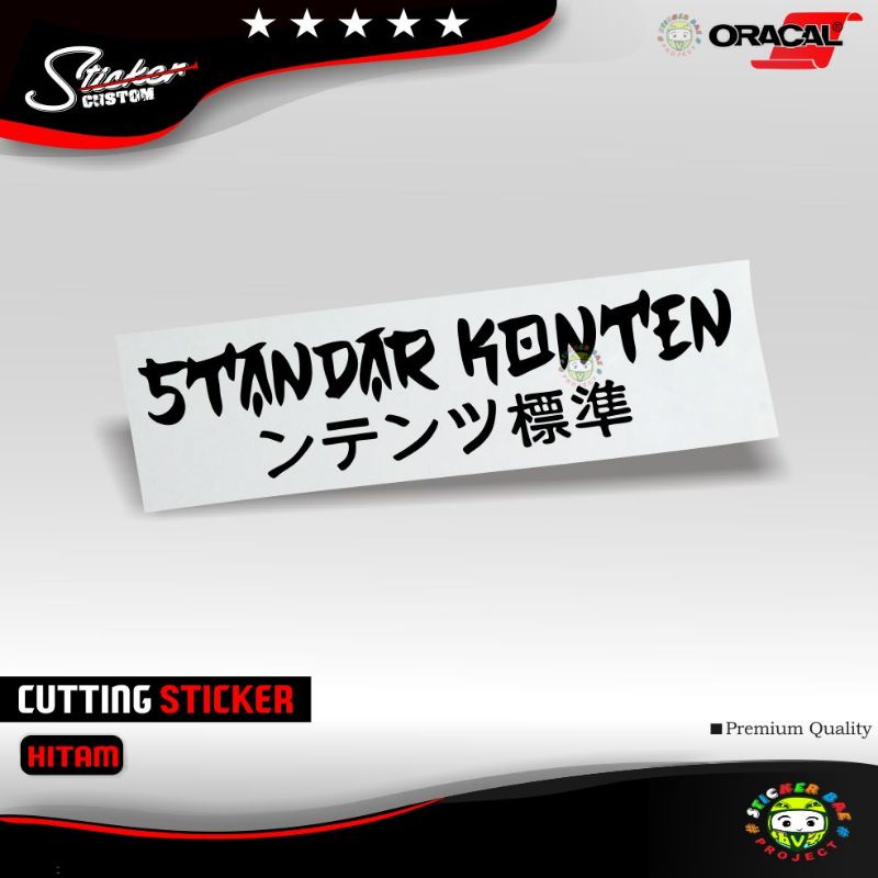 sticker standar konten stiker motor viral sticker matic