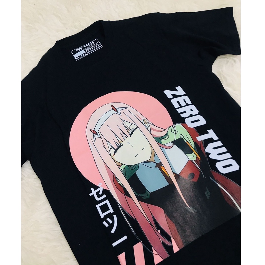 Tshirt Zero Two Dārin In Za Furankisu Anime Manga Darling In The Franxx Premium Unisex