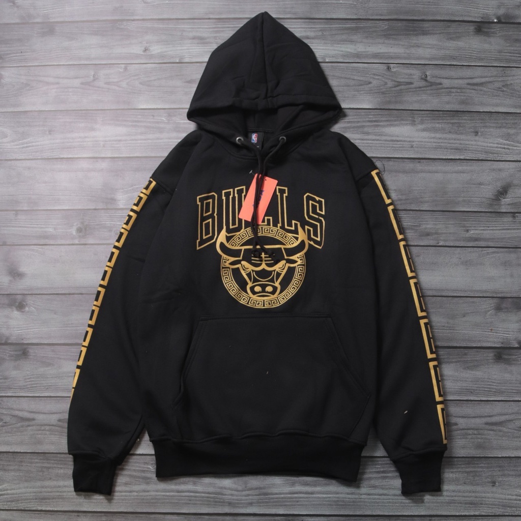 HOODIE NBA CHICAGO BULLS TAPED GOLD | JAKET SWEATER HOODIE HYPEBEAST CHICAGO BULLS NBA PREMIUM AUTHE
