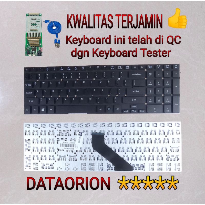 KEYBOARD ACER Aspire 5755 5755G 5830G 5830T V3-531 V3-571 V3-731 V3-771 E5-571 E5-511 ES1 531 frame