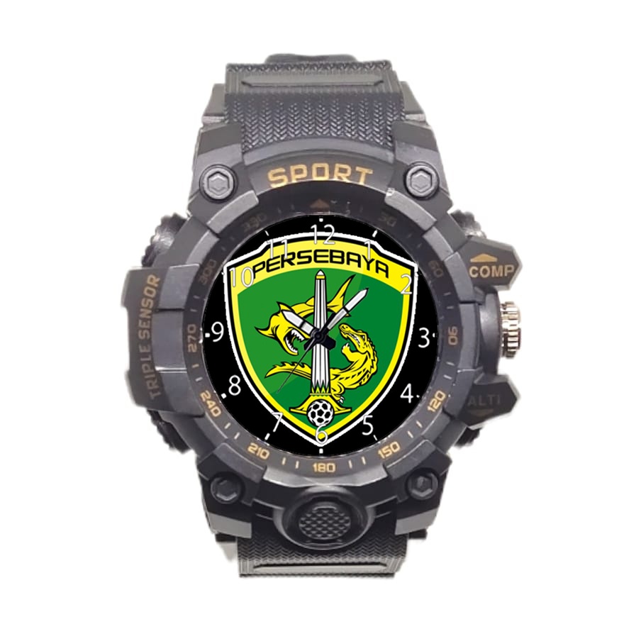 Jam Tangan Cowok Sport Persebaya Anti Air