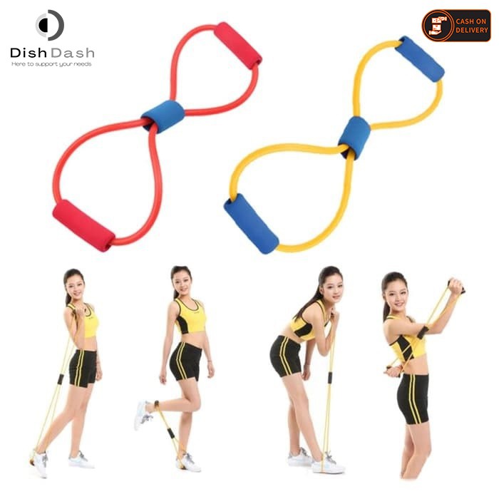 [BAYAR DI TEMPAT] 1 Pcs Tali Streching Untuk Pemanasan Yoga / Tali Peregangan Kaki / Alat Yoga