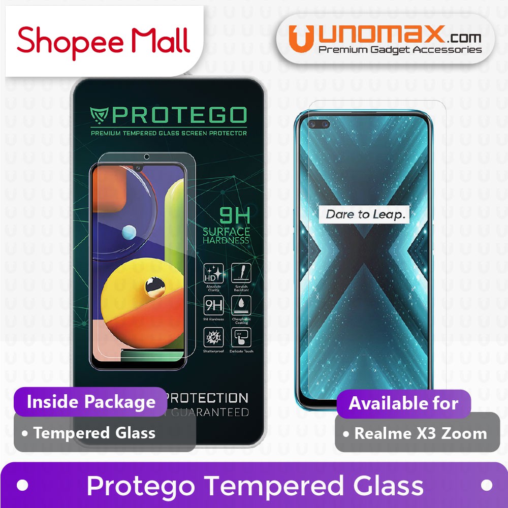 Tempered Glass Realme X3 SuperZoom Protego Screen Protector