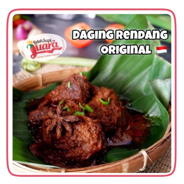 

RENDANG Daging Size Kecil ( Rendang Padang )