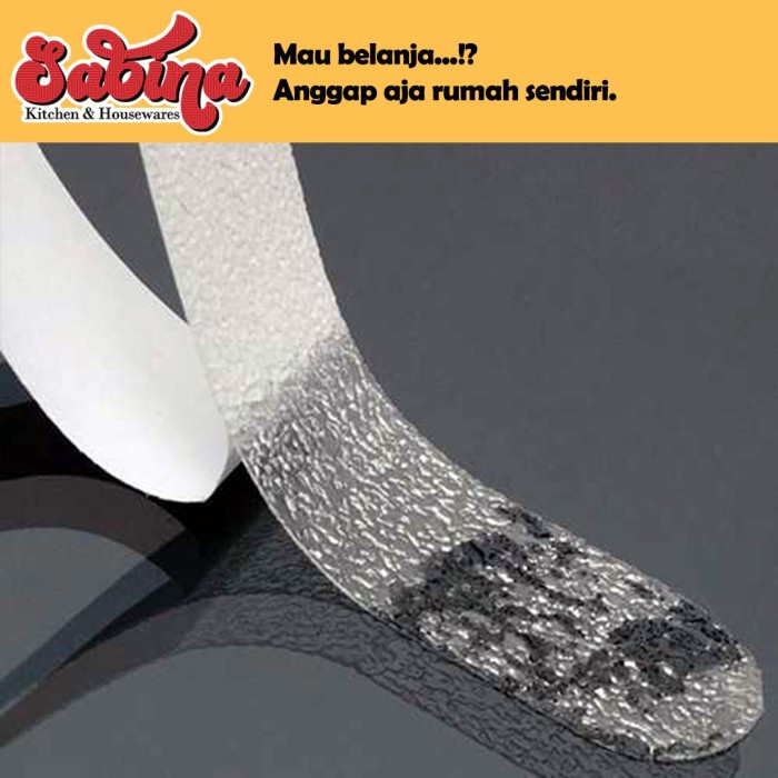 Stiker Anti Slip 6PCS Lantai Kamar Mandi Dapur Shower Strips Trustpoud