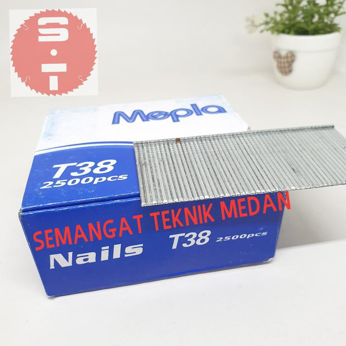 

Ini Paku Staples Tembak Refill Nail Nailer Gun I Besar 38 Mm 38Mm T38 T 38 Smtt1