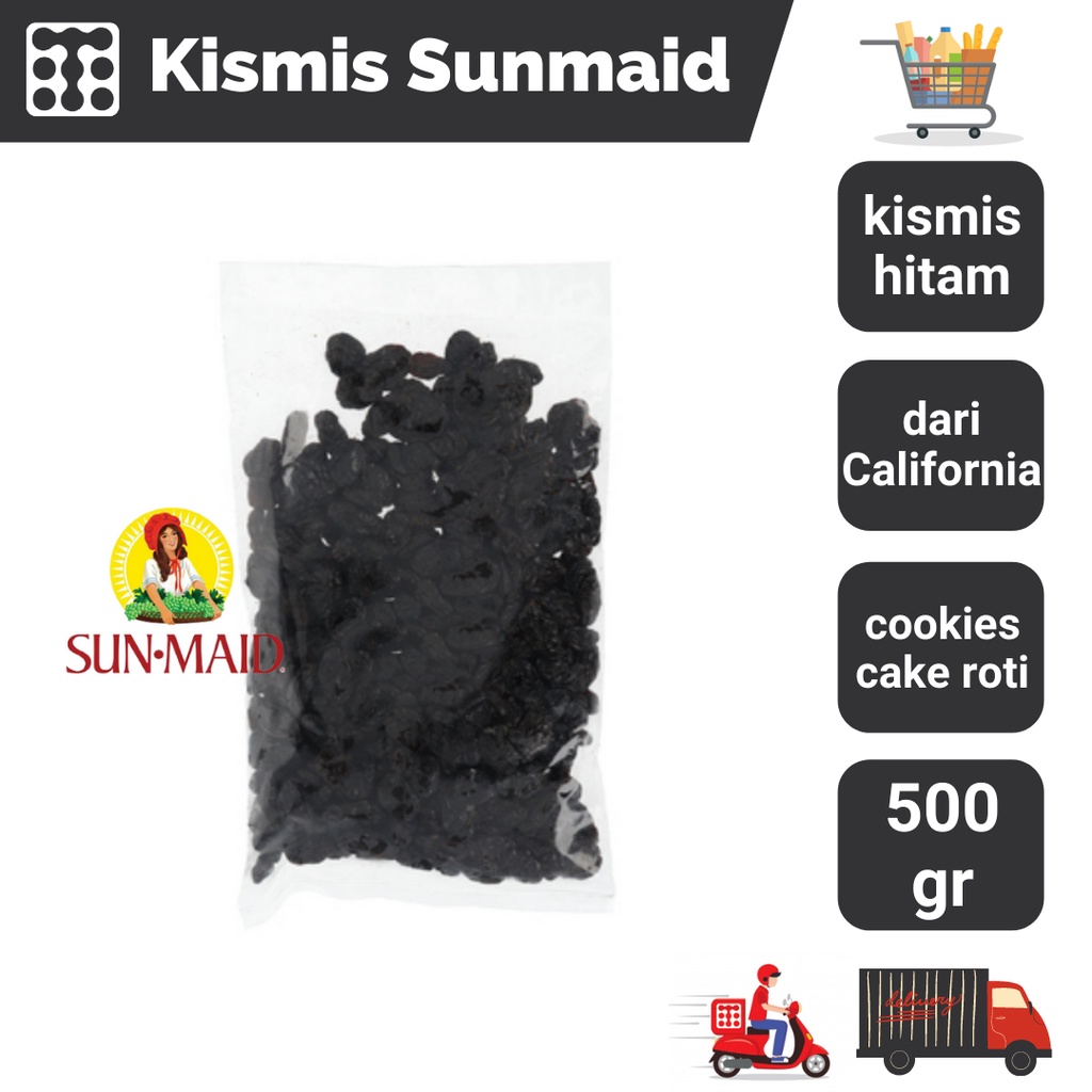 

Kismis Sunmaid 500 Gram / Buah Kismis