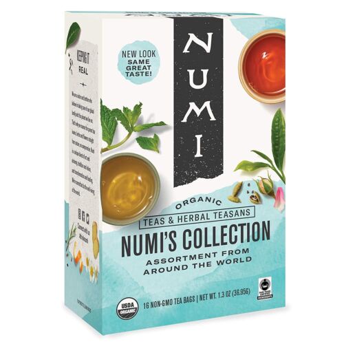 

Numi Tea Organic Teas & Herbal Teasans Numi's Collection 36.95 Gram