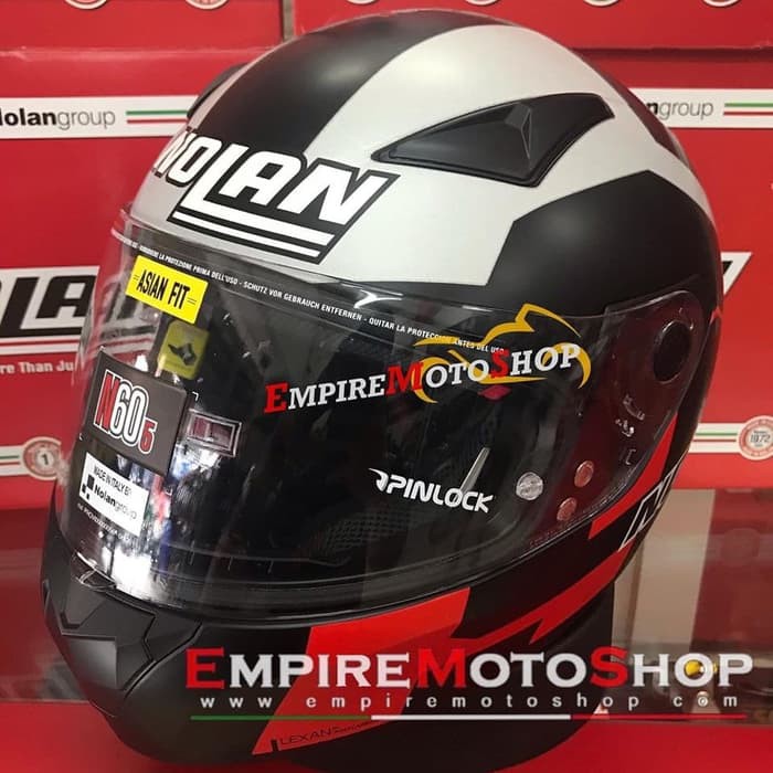 Dijual Helm Nolan N60.5 Petrucci Test N60 - 5 N605 Flat Black 56 Limited