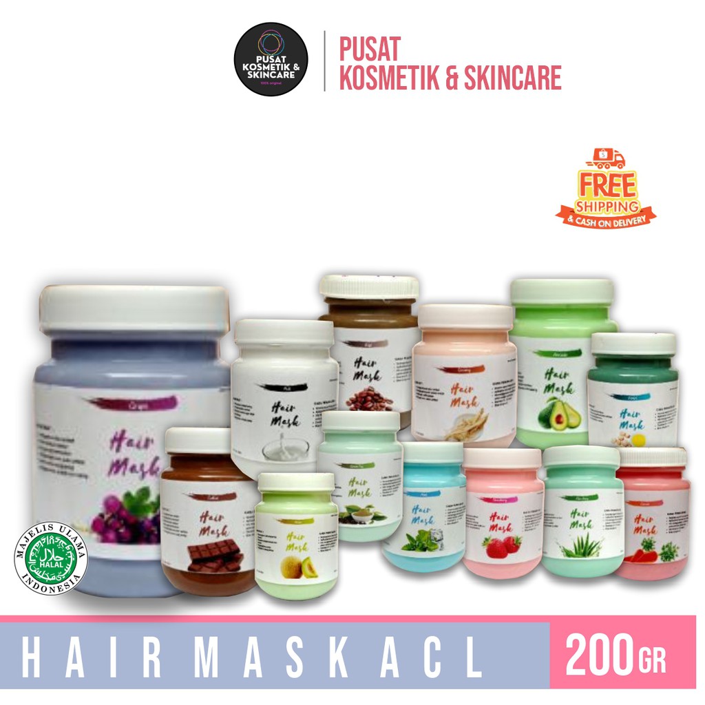 HAIR MASK MASKER RAMBUT ACL ALA SALON BPOM 200 ML