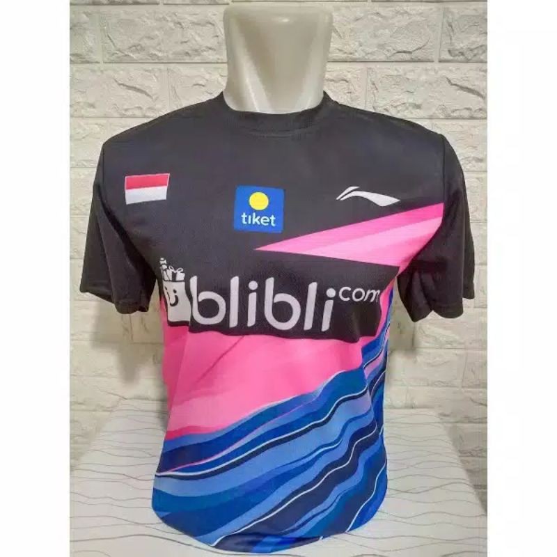 baju badminton dewasa/ kaos jersey badminton lining