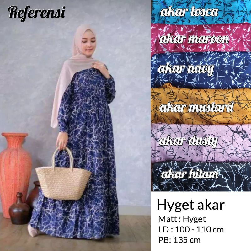 GAMIS HYGET NEW SERIES AKAR || GAMIS HYGET NAGITA