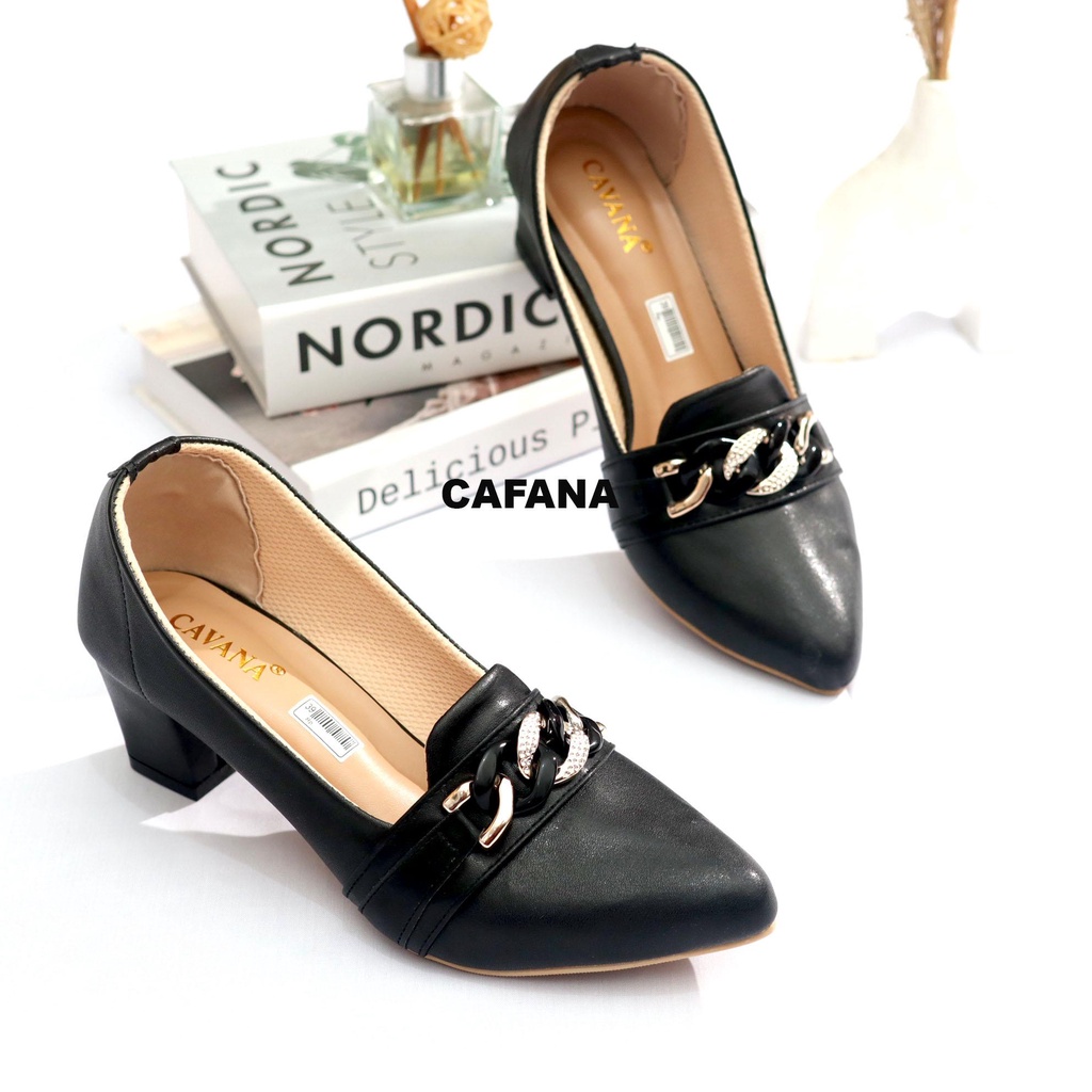 Sepatu Heels Pantofel Wanita Indira SDH269