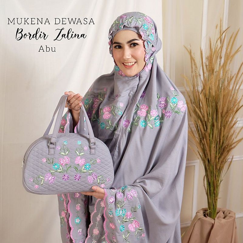 Mukena bordir Zalina